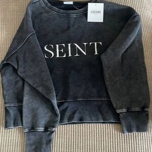 Charcoal Crew Neck Sweater